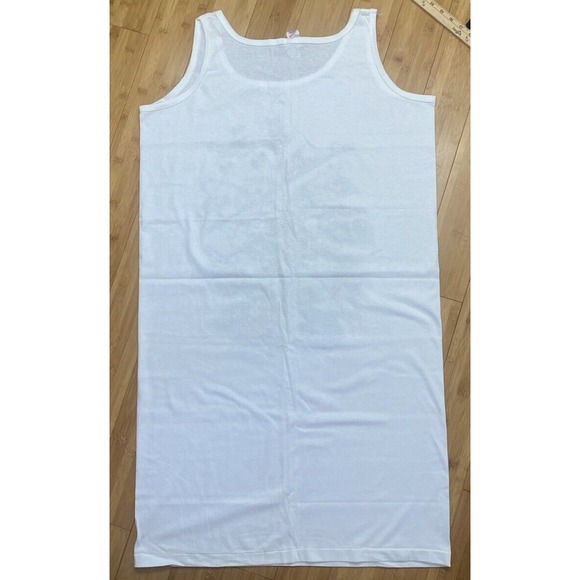 VTG 90s Royce McClure Frog Graphic Tank Dress Extra Long Anvil USA OS Hole READ! - Picture 14 of 16